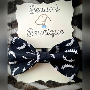 Halloween dog bowtie
